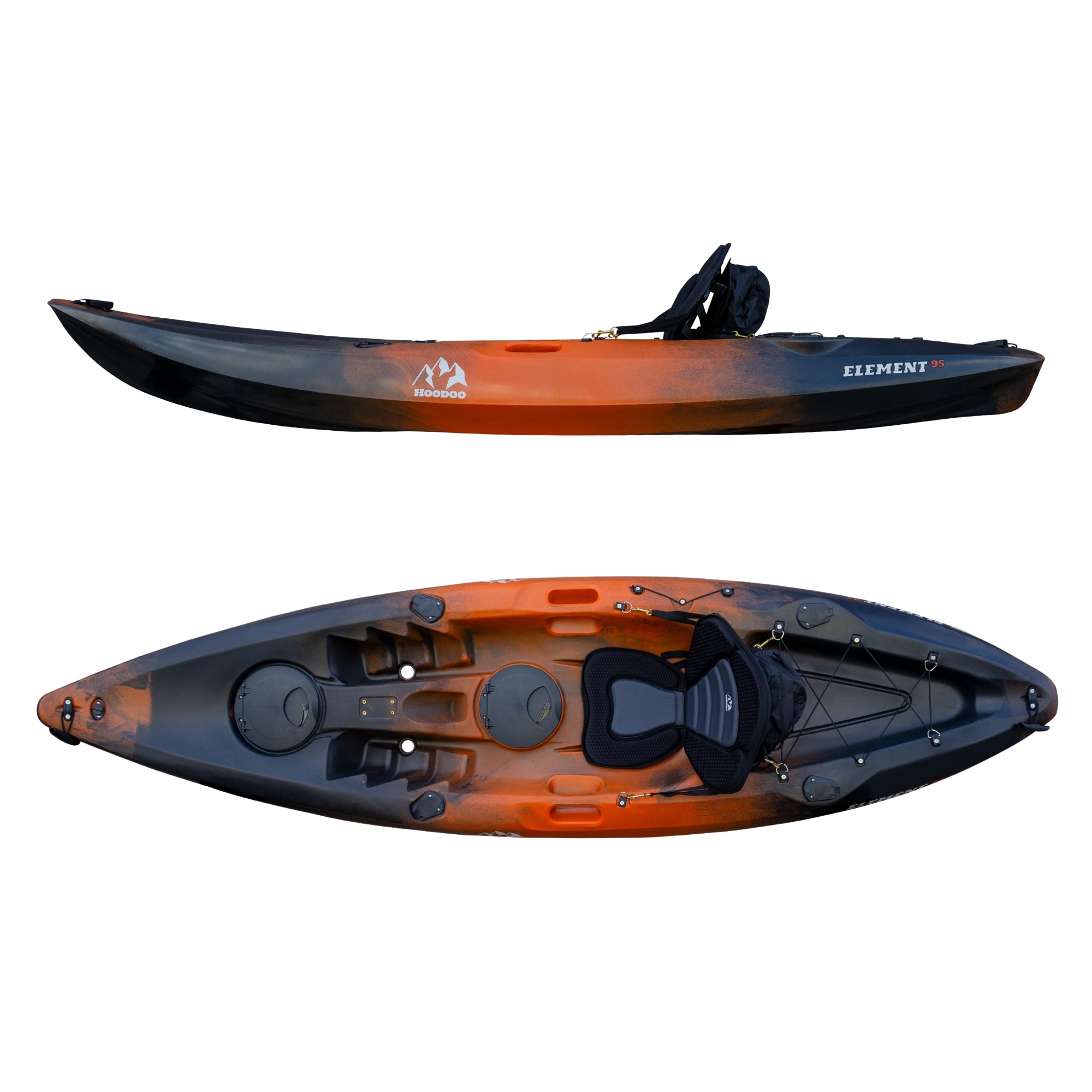 Buy molten-lava Hoodoo Element 95 Sit On Top Kayak