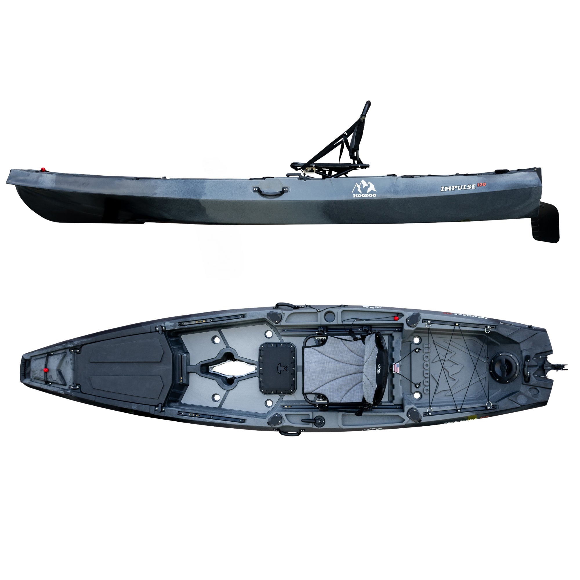 Hoodoo Impulse 120 Fin Drive Kayak