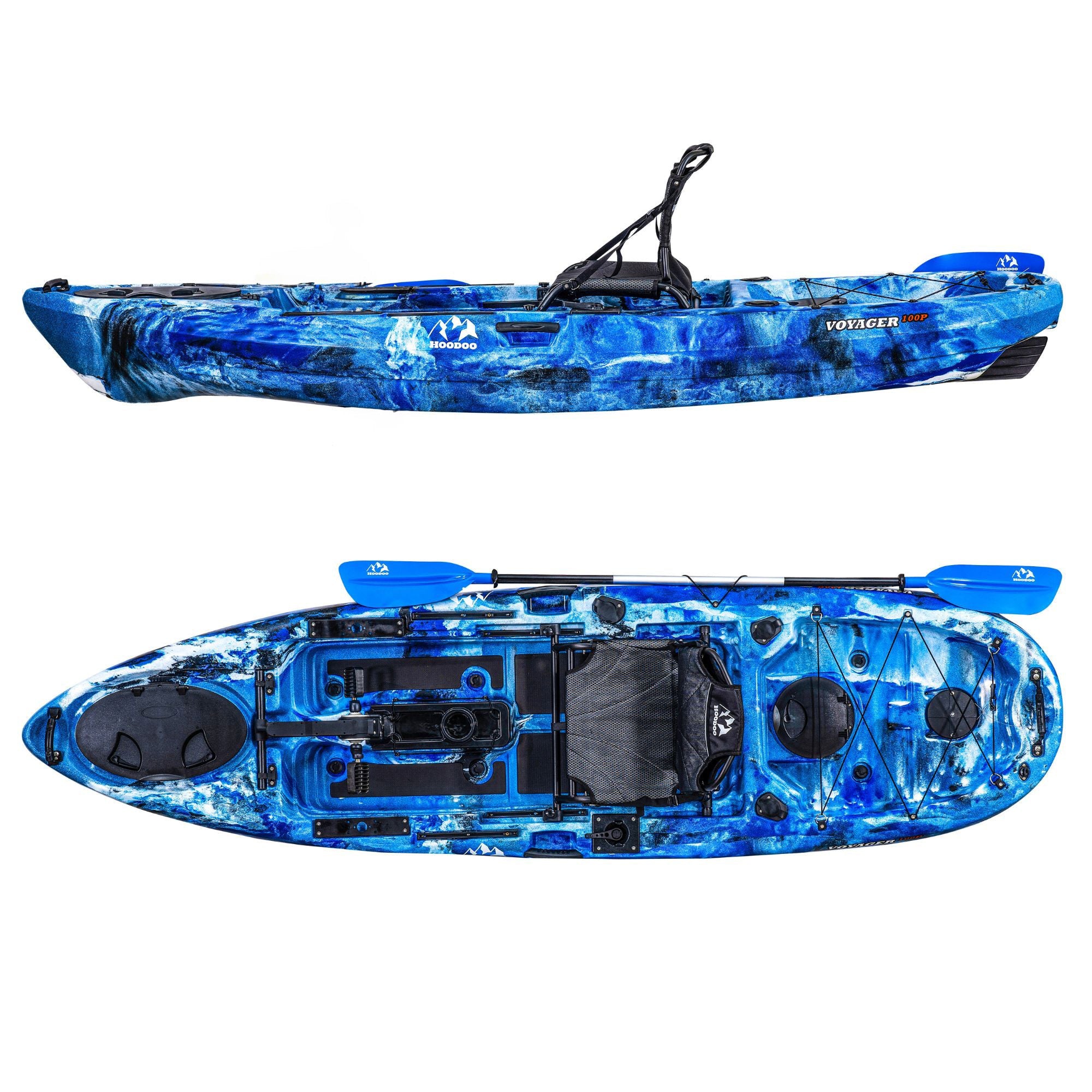 Buy blue-lagoon Hoodoo Voyager 100P Pedal Drive Kayak