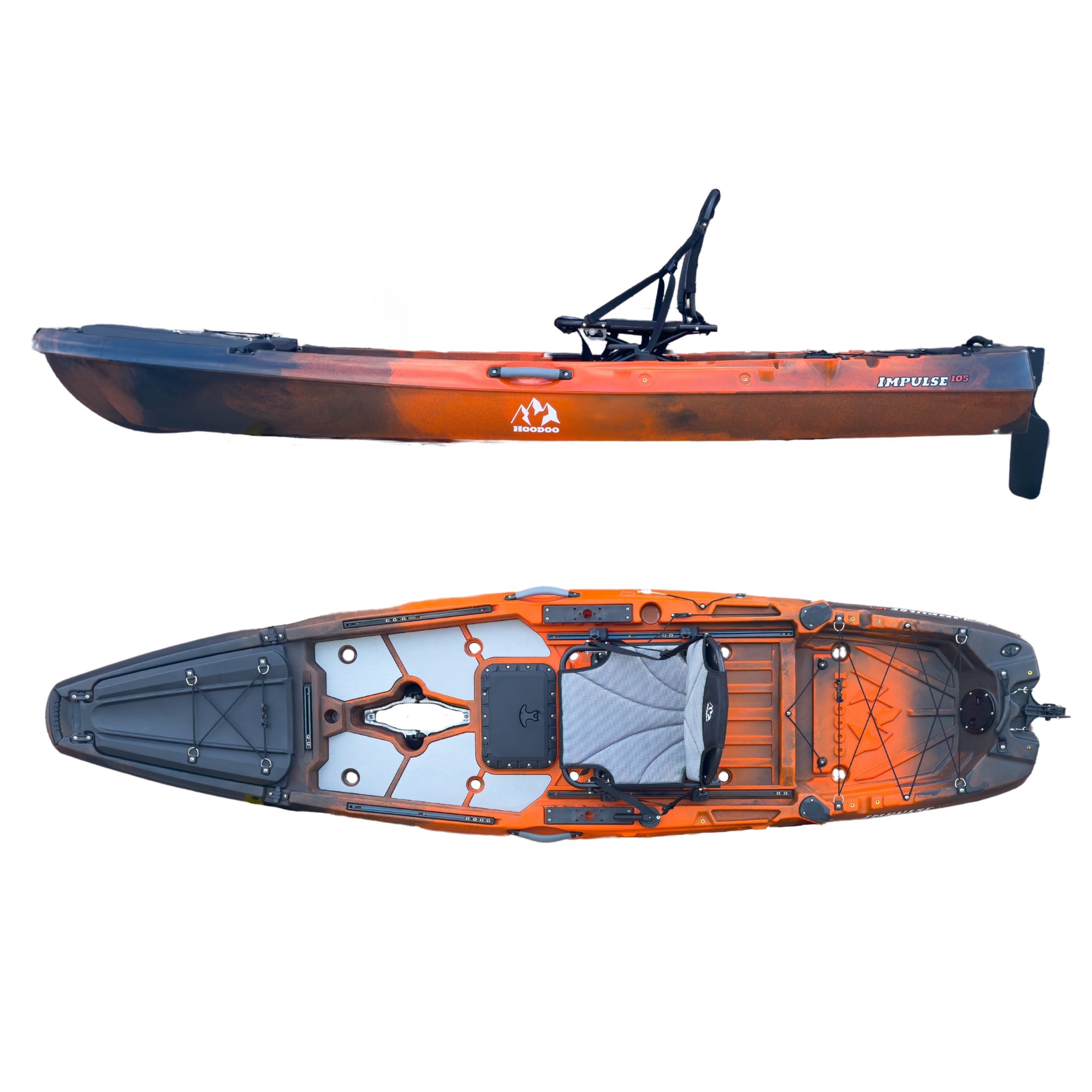 Hoodoo Impulse 105 Fin Drive Kayak