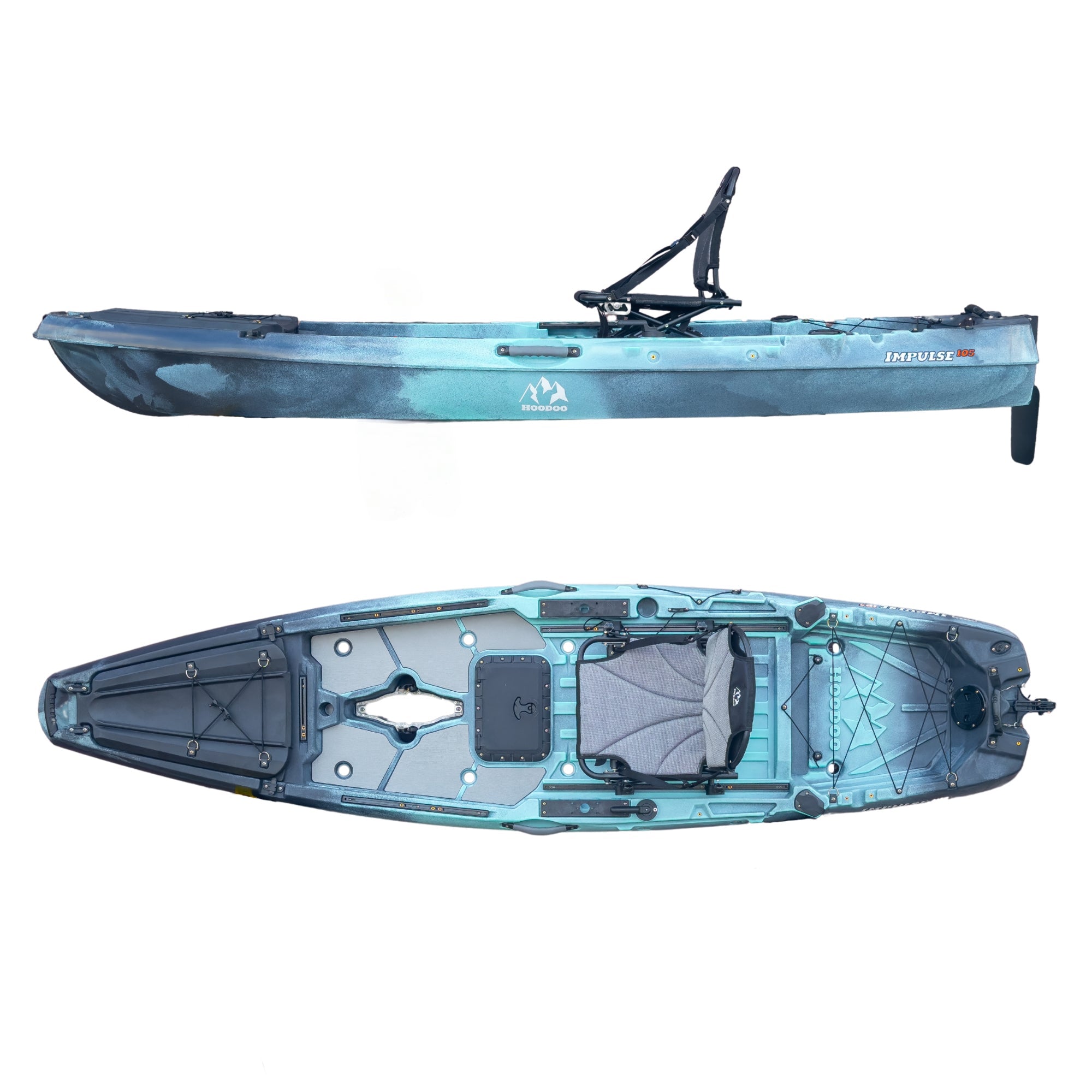 Hoodoo Impulse 105 Fin Drive Kayak