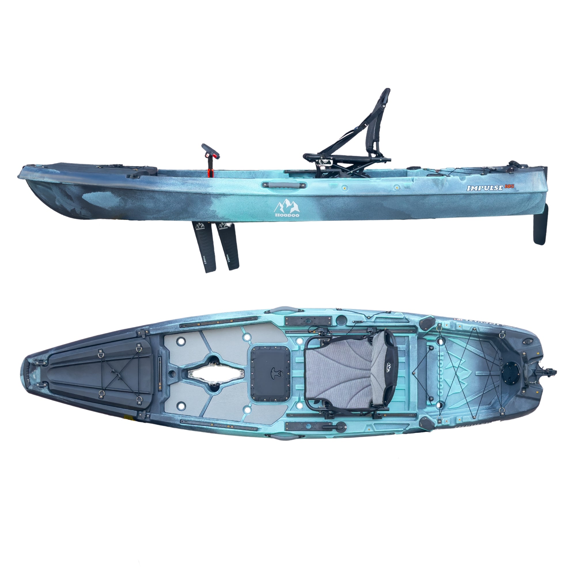 Buy seamist Hoodoo Impulse 105 Fin Drive Kayak