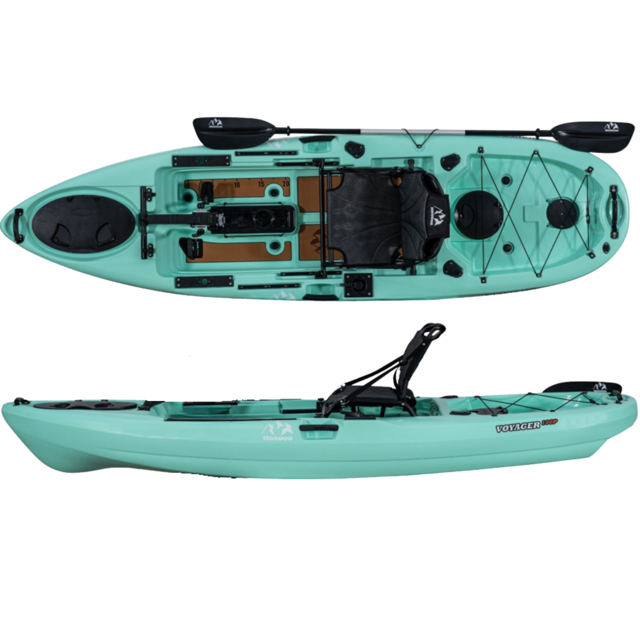 Hoodoo Voyager 100P Pedal Drive Kayak