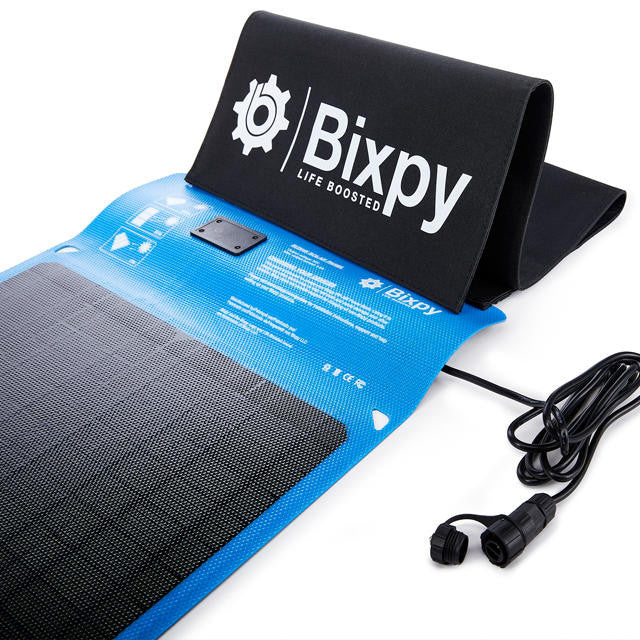 Bixpy SUN45 Waterproof Solar Panel for PP-77-AP/PP-166 Outdoor Batteries - 0