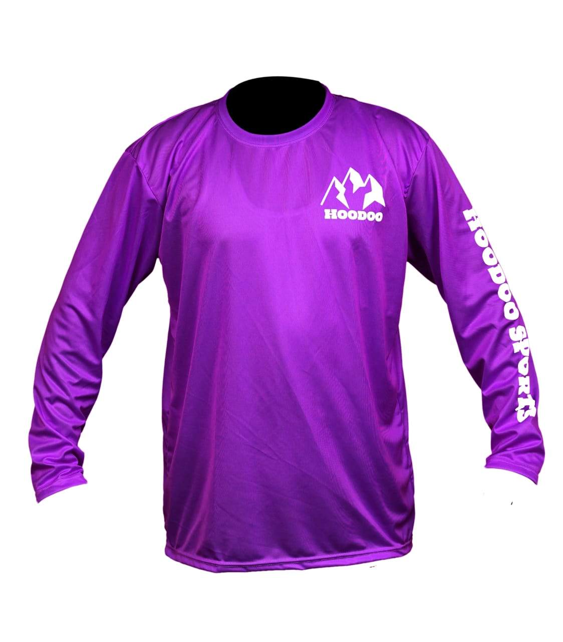 Purple best sale fishing shirt