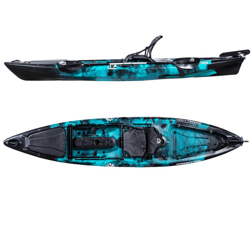 Hoodoo Stingray 130S - Deluxe Fishing Kayak