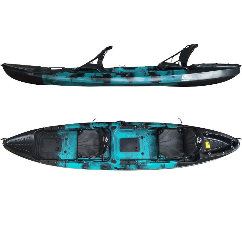 Hoodoo Tempest 130T Tandem Paddle Kayak Marine Reef