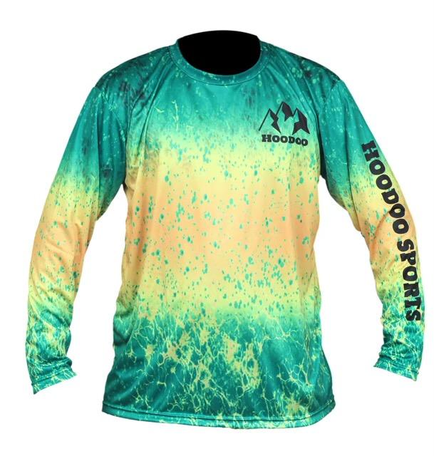 Hoodoo Sun-Tek UV Protection Long Sleeve Fishing Shirt